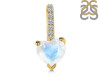 Moonstone & White Topaz Pendant RBM-RDP-540.