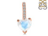 Moonstone & White Topaz Pendant RBM-RDP-540.
