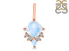 Moonstone & White Topaz Pendant RBM-RDP-729.