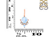 Moonstone & White Topaz Pendant RBM-RDP-729.