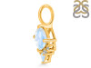 Moonstone & White Topaz Pendant RBM-RDP-729.