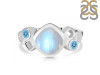 Moonstone & Blue Topaz Ring RBM-RDR-122.