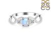 Moonstone & White Topaz Ring RBM-RDR-1444.