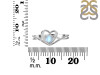 Moonstone Heart Ring RBM-RDR-1519.