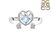 Moonstone & White Topaz Ring RBM-RDR-1553.