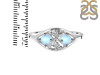 Moonstone & White Topaz Ring RBM-RDR-1557.