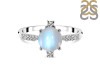 Moonstone & White Topaz Ring RBM-RDR-1621.