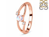Moonstone & White Topaz Ring RBM-RDR-1712.
