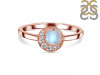 Moonstone & White Topaz Ring RBM-RDR-1746.