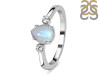 Moonstone & White Topaz Ring RBM-RDR-1772.