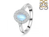 Moonstone & White Topaz Ring RBM-RDR-1792.