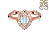 Moonstone & White Topaz Ring RBM-RDR-1798.