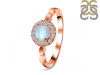 Moonstone & White Topaz Ring RBM-RDR-1799.