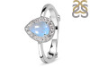 Moonstone & White Topaz Ring RBM-RDR-1804.
