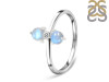 Moonstone & White Topaz Ring RBM-RR-20.