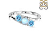 Moonstone & Blue Topaz Ring RBM-RDR-213-BTZ.