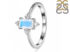 Moonstone & White Topaz Ring RBM-RDR-2210.