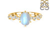 Moonstone & White Topaz Ring RBM-RDR-2241.