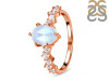 Moonstone & White Topaz Ring RBM-RDR-2241-ROSECUT.