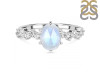 Moonstone & White Topaz Ring RBM-RDR-2241-ROSECUT.