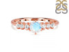 Moonstone & White Topaz Ring RBM-RDR-2259.