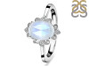 Moonstone & White Topaz Ring RBM-RDR-2280-ROSECUT.