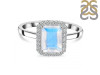 Moonstone & White Topaz Ring RBM-RDR-2302.