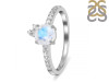 Moonstone & White Topaz Ring RBM-RDR-2303.