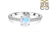 Moonstone & White Topaz Ring RBM-RDR-2303.