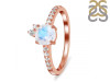 Moonstone & White Topaz Ring RBM-RDR-2303.