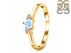 Moonstone & White Topaz Ring RBM-RDR-2543.