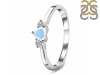 Moonstone & White Topaz Ring RBM-RDR-2543.