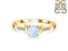 Moonstone & White Topaz Ring RBM-RDR-2845.