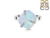 Moonstone Raw Crystal & White Topaz Ring RBM-RDR-2848.