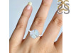 Moonstone Raw Crystal & White Topaz Ring RBM-RDR-2848.