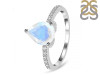 Moonstone & White Topaz Ring RBM-RDR-2860.