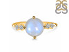 Moonstone & White Topaz Ring RBM-RDR-3192.