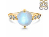 Moonstone & White Topaz Ring RBM-RDR-3193.
