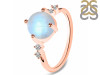 Moonstone & White Topaz Ring RBM-RDR-3193.