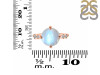 Moonstone & White Topaz Ring RBM-RDR-3194.