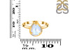 Moonstone & White Topaz Ring RBM-RDR-3236-CUT.