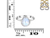 Moonstone & White Topaz Ring RBM-RDR-3236-CUT.