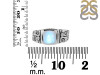 Moonstone & White Topaz Ring RBM-RDR-328.
