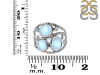 Moonstone & White Topaz Ring RBM-RDR-337.