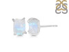 Moonstone Raw Crystal Stud Earring RBM-RE-397.