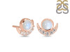 Moonstone & White Topaz Stud Earring RBM-RE-4.