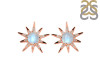 Moonstone & White Topaz Stud Earring RBM-RE-50.