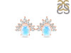 Moonstone & White Topaz Stud Earring RBM-RE-71.