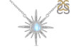Moonstone & White Topaz Necklace RBM-RN-18.