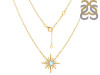 Moonstone & White Topaz Necklace RBM-RN-18.